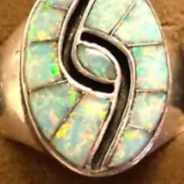 NATIVE AMERICAN  925 STERLING SILVER RING