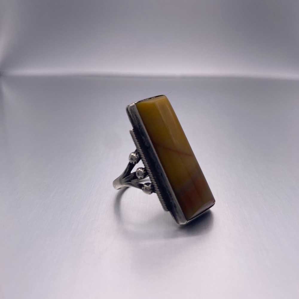 Vintage Native Sterling Ring - image 2