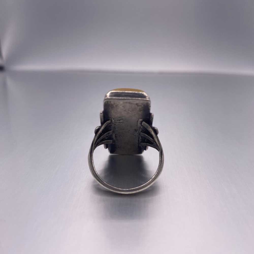 Vintage Native Sterling Ring - image 4