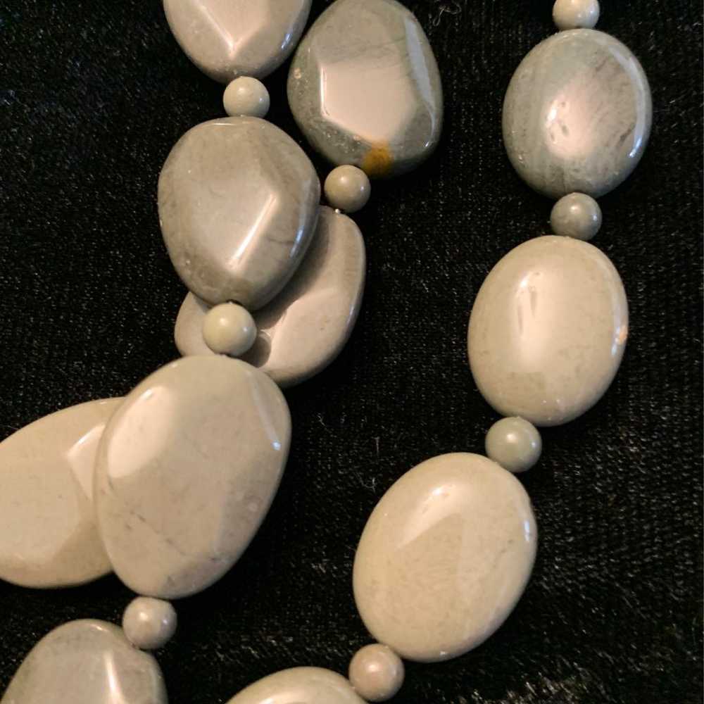 Vintage Jay King stone necklace - image 3