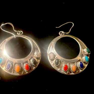 Vintage Patricia Platero Sterling earrings