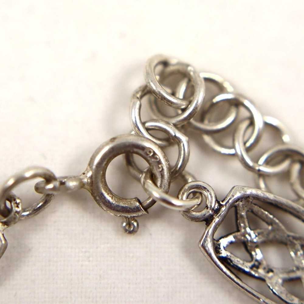 Vintage 925 Sterling Silver Celtic Knot Pagan Tri… - image 6