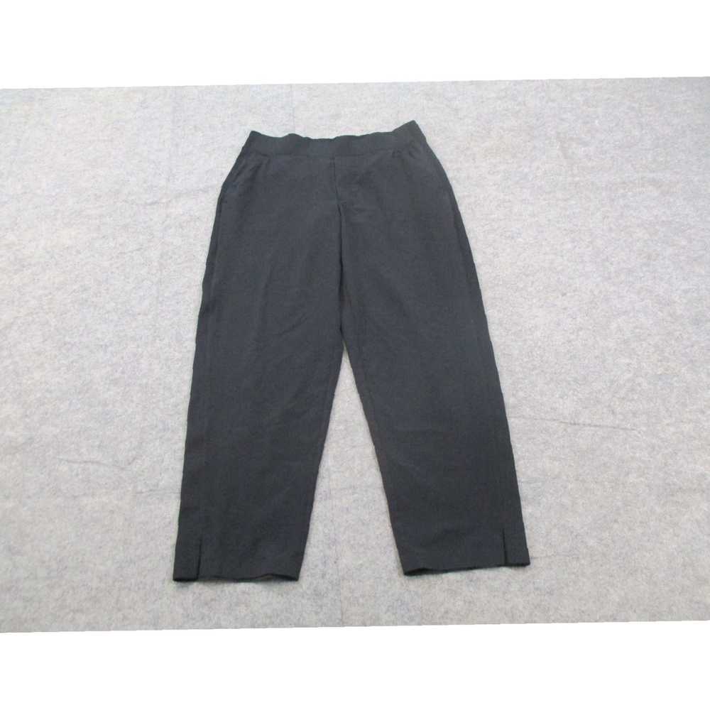 Athleta Womens 4 Pocket Cropped Black Sweatpants … - image 1