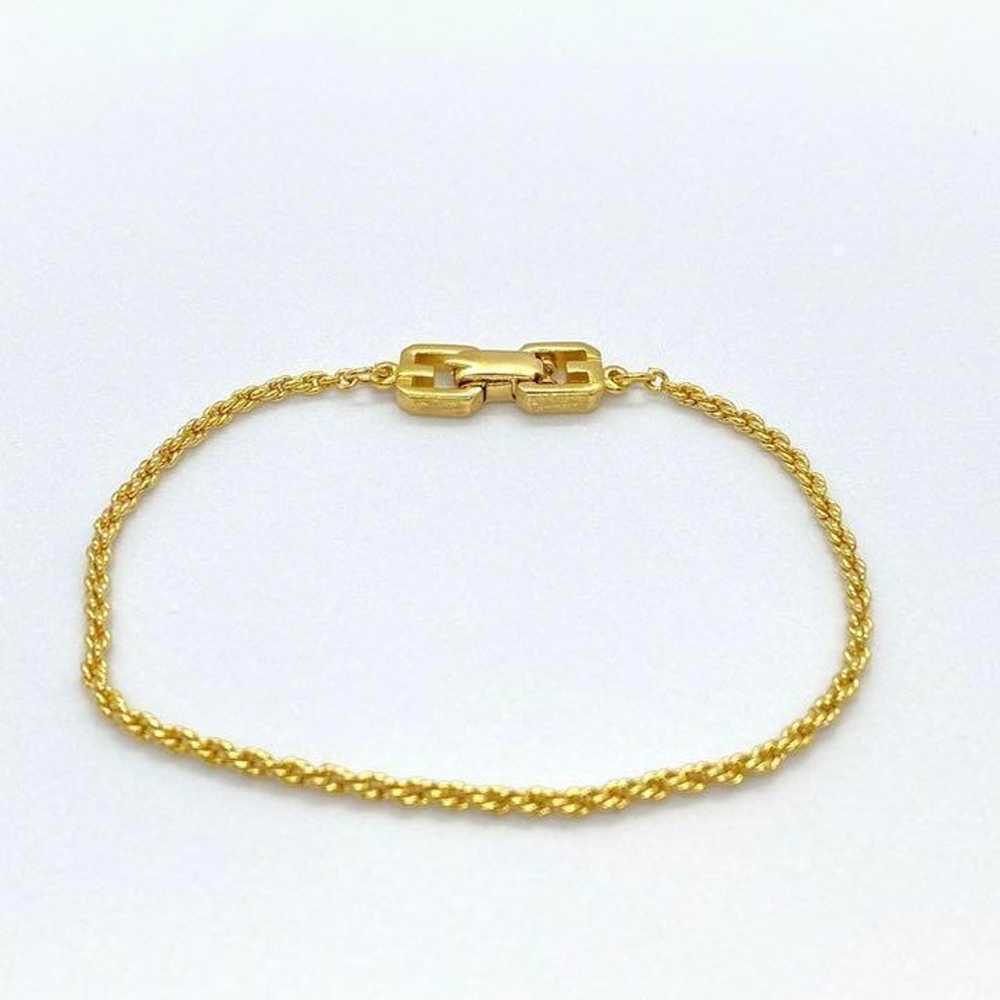 【Excellent condition】Givenchy bracelet screw chai… - image 7