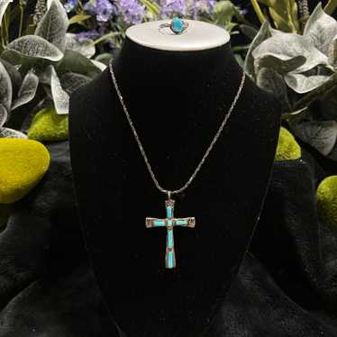 Estate turquoise and sterling jewelry