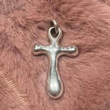 RLM Studio Sterling Silver Modernist Cross Pendan… - image 1