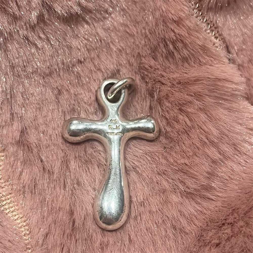 RLM Studio Sterling Silver Modernist Cross Pendan… - image 2