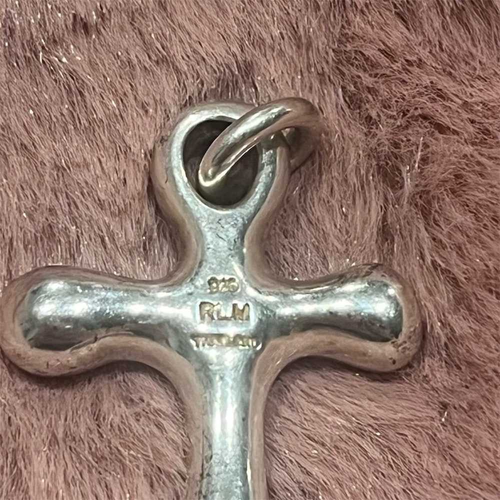 RLM Studio Sterling Silver Modernist Cross Pendan… - image 3