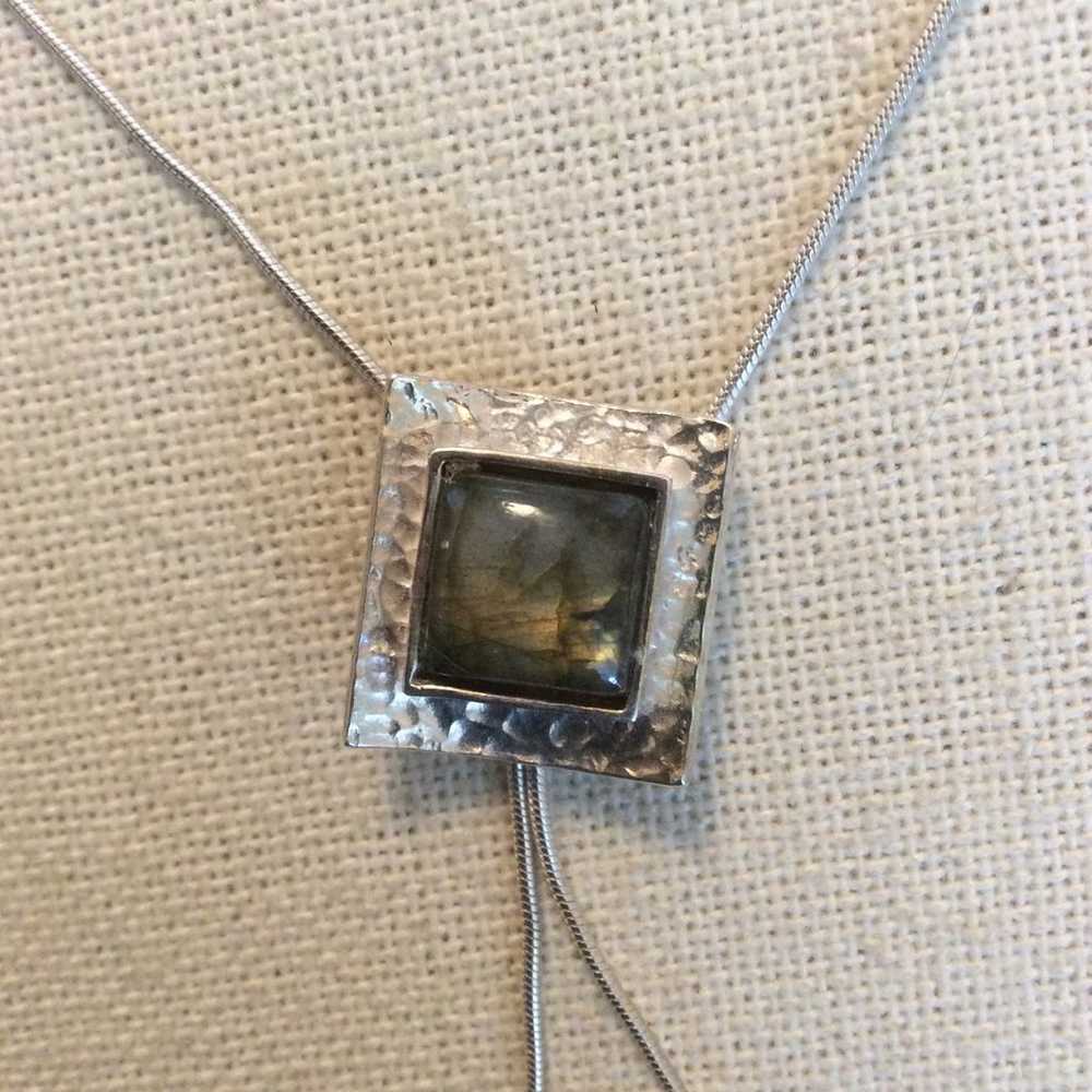 Silpada Vintage Labradorite Necklace - image 3