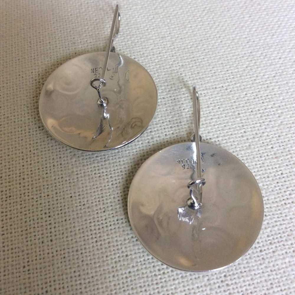 Silpada Vintage W1752 Disc Earrings - image 2