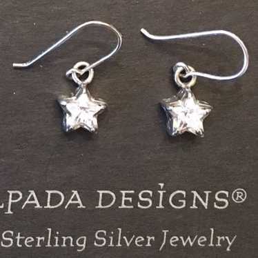 Silpada Sterling Silver Cubic Zirconia Lucky Star… - image 1