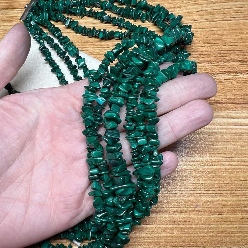 Vintage Jay King DTR Mine Finds Green Malachite B… - image 2