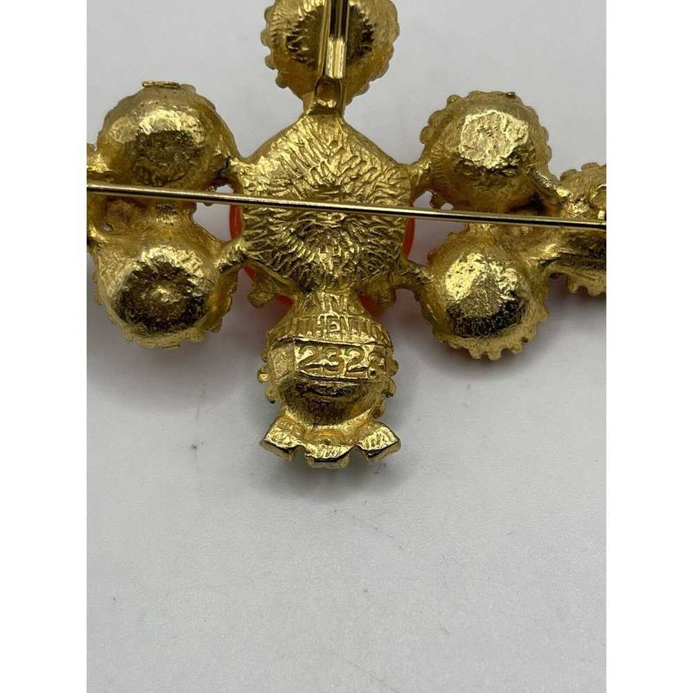 Vintage Vans Authentic Large Maltese Cross Brooch - image 9