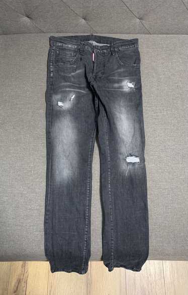 Dsquared2 Dsquared 2 Distressed Slim Fit Denim Jea