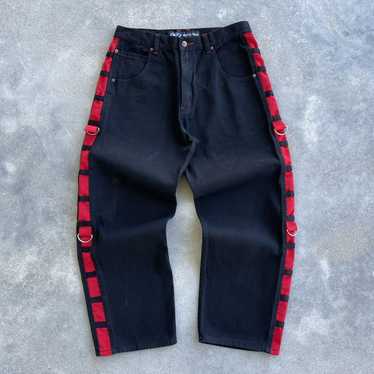 GS レイヴパンツ　テックナイロンarchiveギミックテクノjnco GS レイヴパンツ テックナイロンarchiveギミックテクノjnco