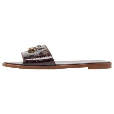 Louis Vuitton Patent leather sandal