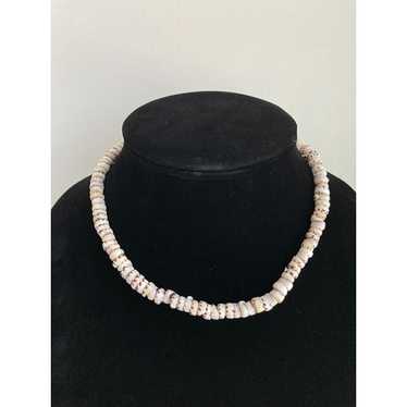 Vintage Puka Shell Necklace 16.5” Authentic Hawai… - image 1