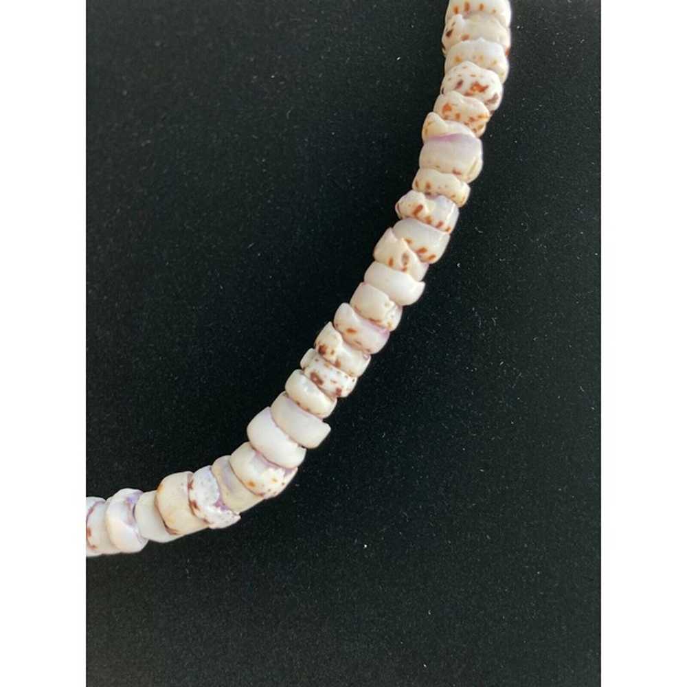 Vintage Puka Shell Necklace 16.5” Authentic Hawai… - image 3