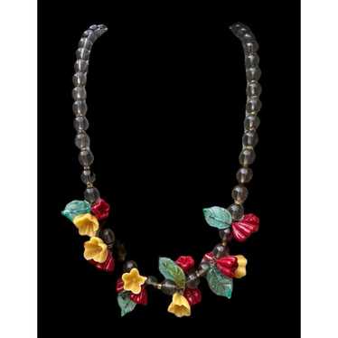 Rare Murano Antica Murrina Italian Necklace - Vint