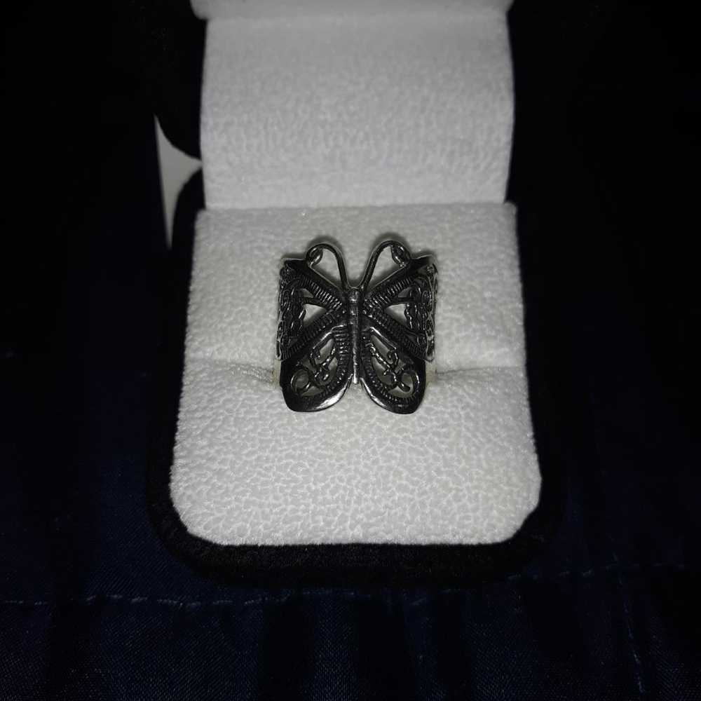 Vintage Butterfly ring - image 1