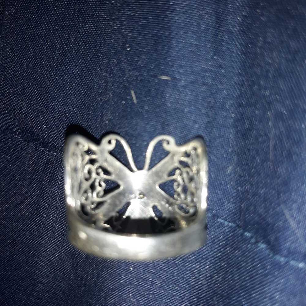 Vintage Butterfly ring - image 4