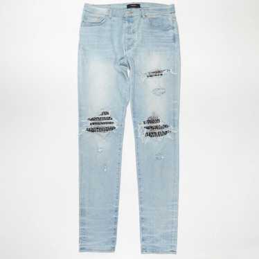 Amiri AMIRI MX1 DISTRESSED SKINNY JEANS - BLACK TI