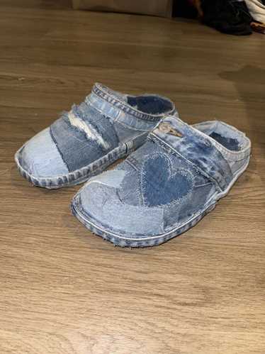 Japanese Brand × Streetwear Denim Clogs