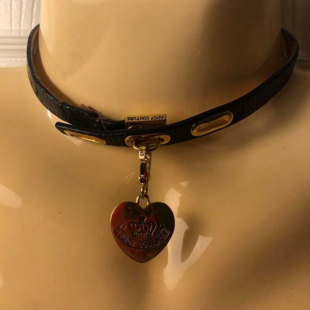 *RARE* Vintage JUICY COUTURE Black Adjustable Cho… - image 2