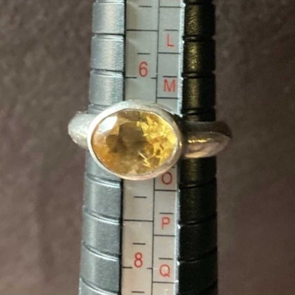 Vintage citrine Ring - image 4