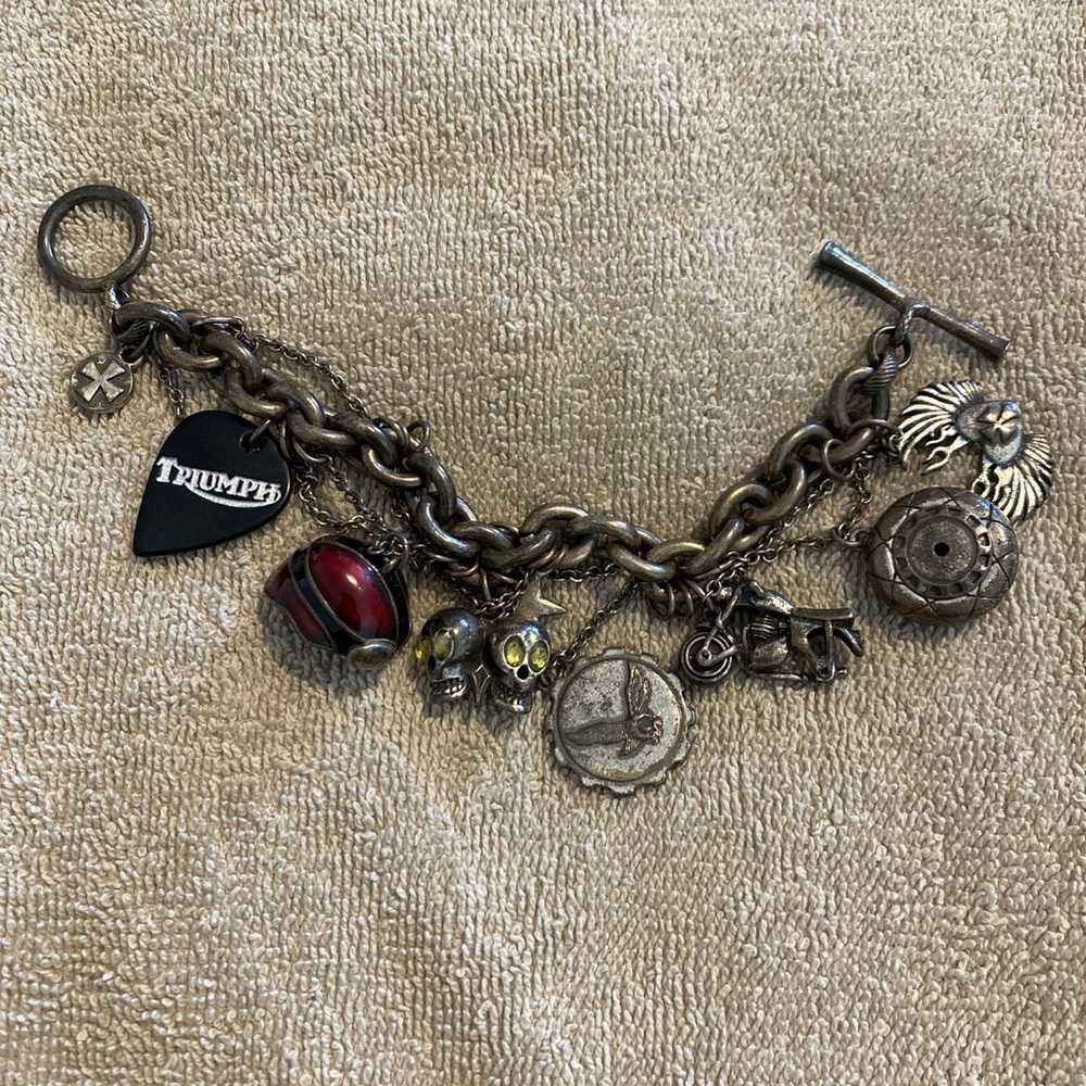 Vintage Lucky Brand Triumph Charm Bracelet - image 1