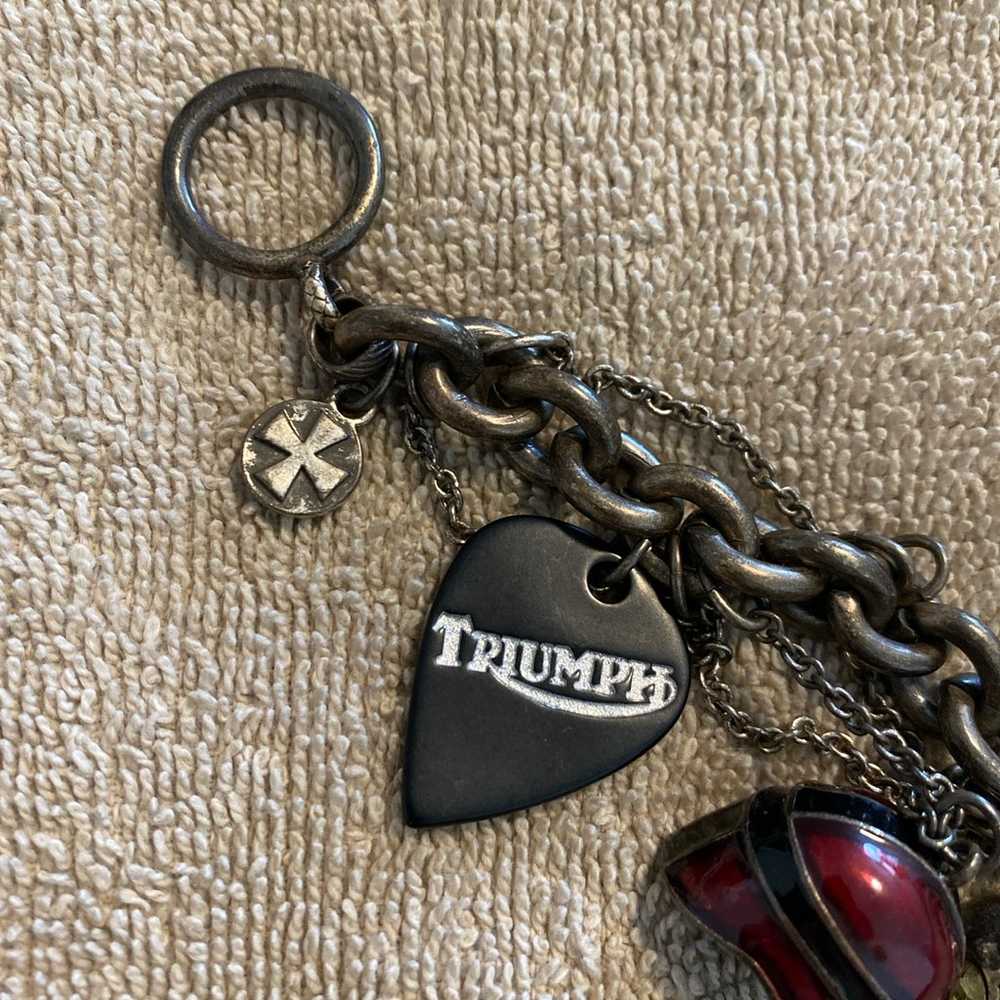 Vintage Lucky Brand Triumph Charm Bracelet - image 2