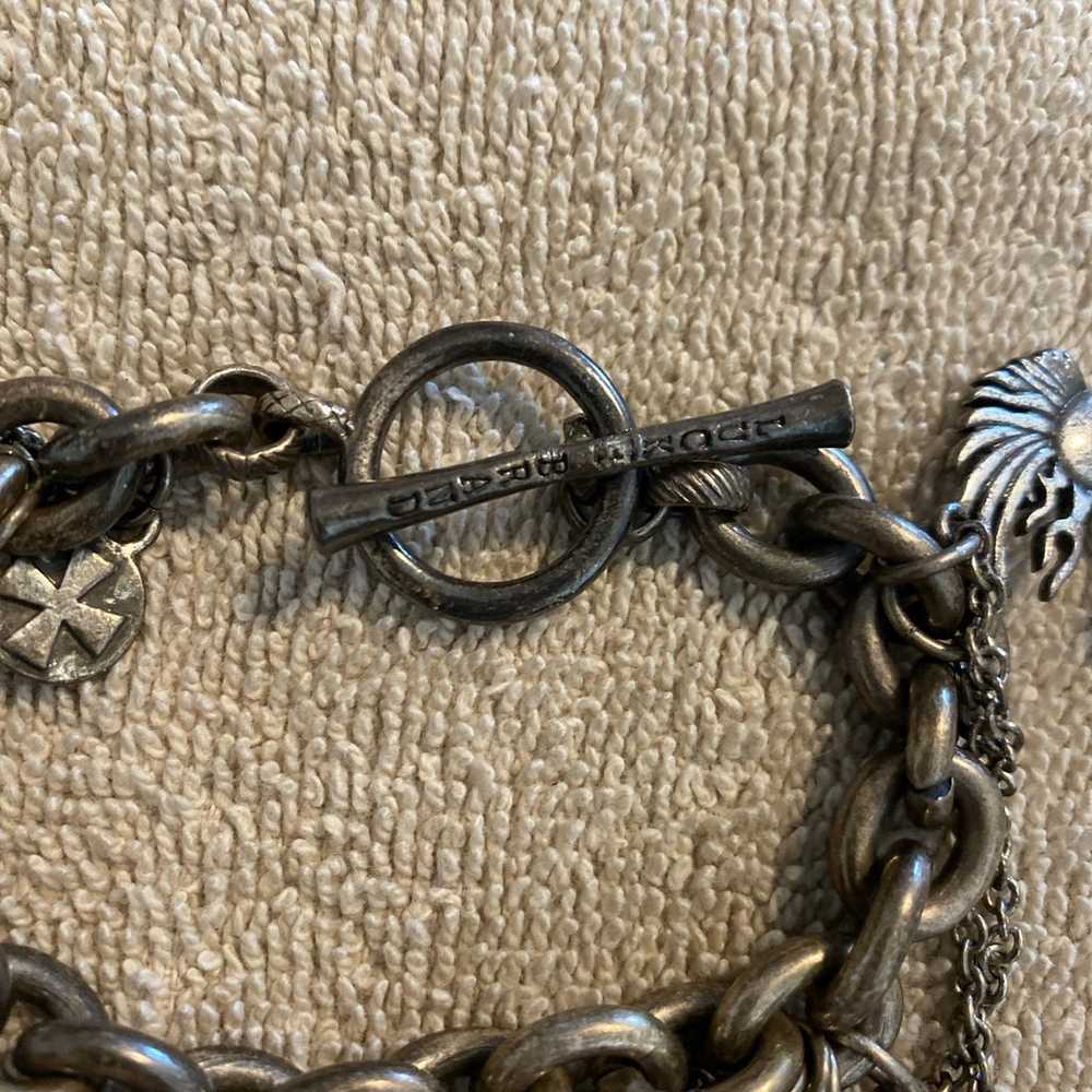 Vintage Lucky Brand Triumph Charm Bracelet - image 5