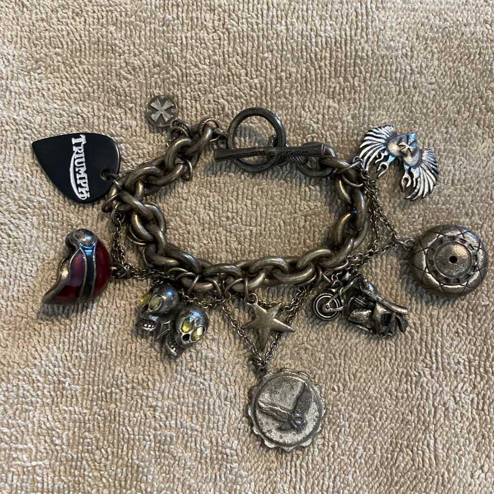 Vintage Lucky Brand Triumph Charm Bracelet - image 6