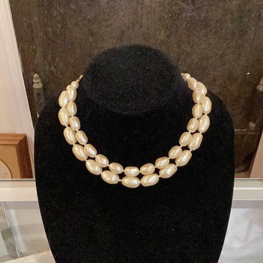 Carolee pearl necklace - image 2