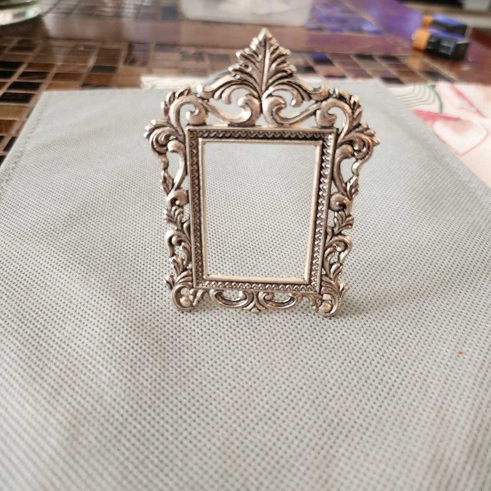 Vintage Collectible 925 sterling Silver Frame - image 4