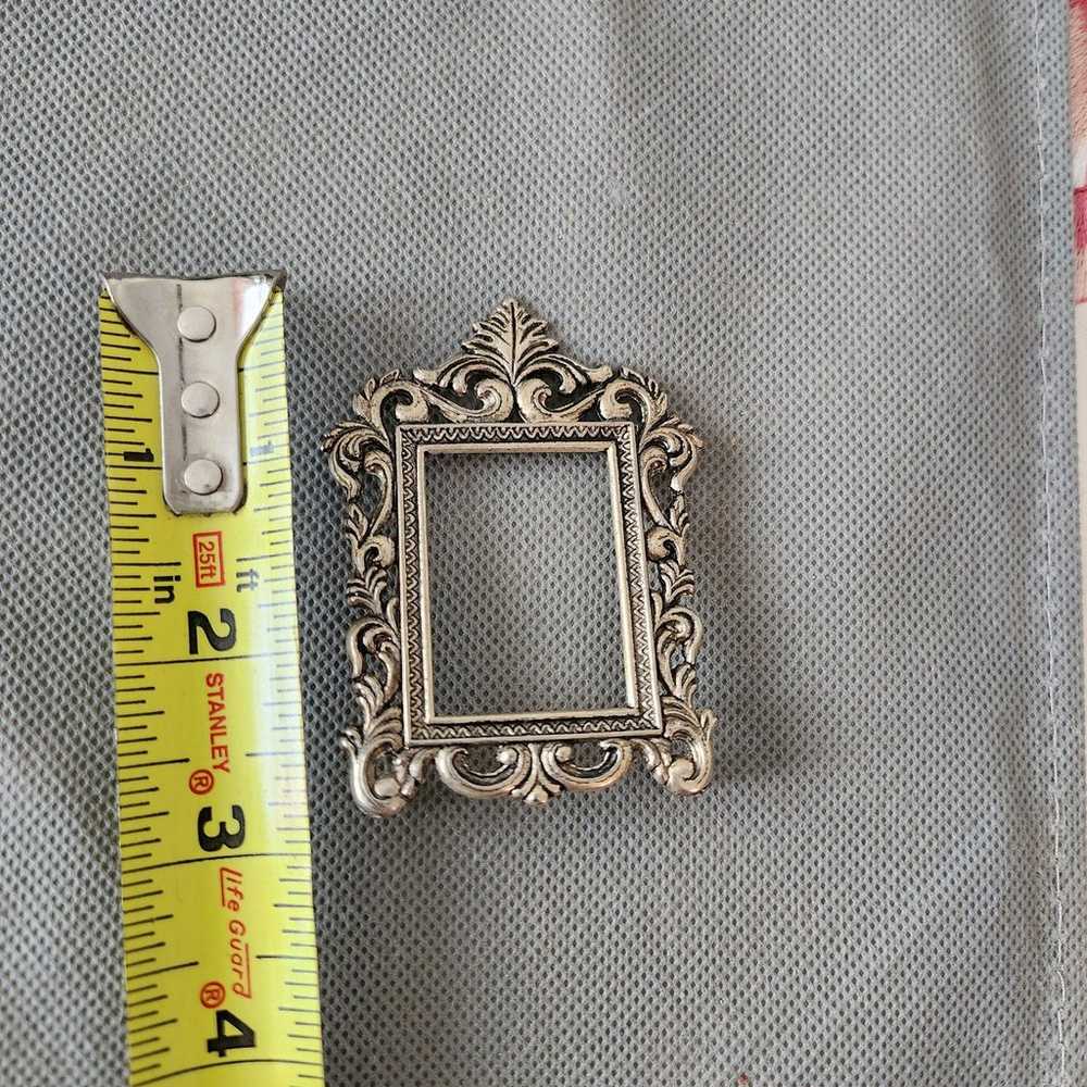 Vintage Collectible 925 sterling Silver Frame - image 6