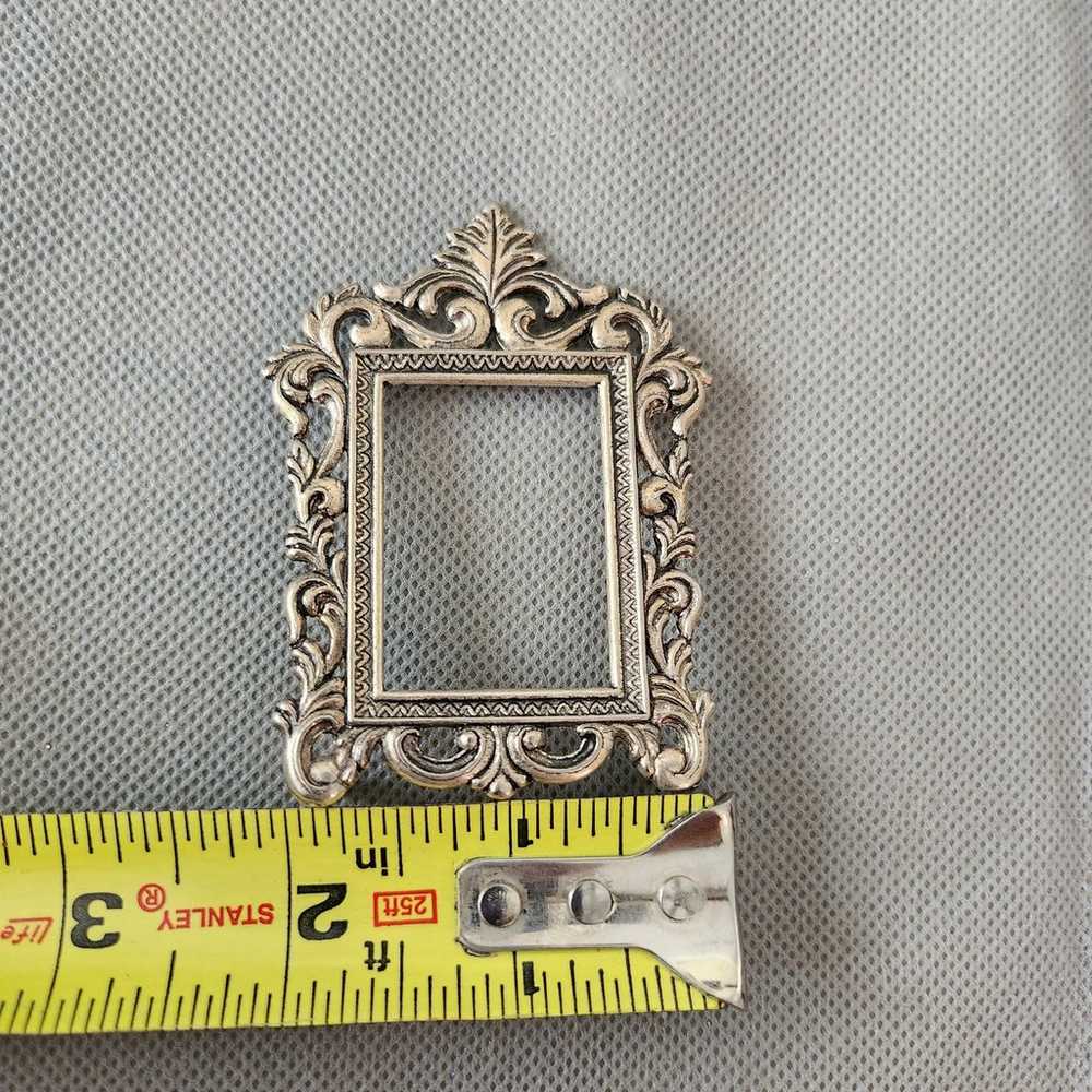 Vintage Collectible 925 sterling Silver Frame - image 7