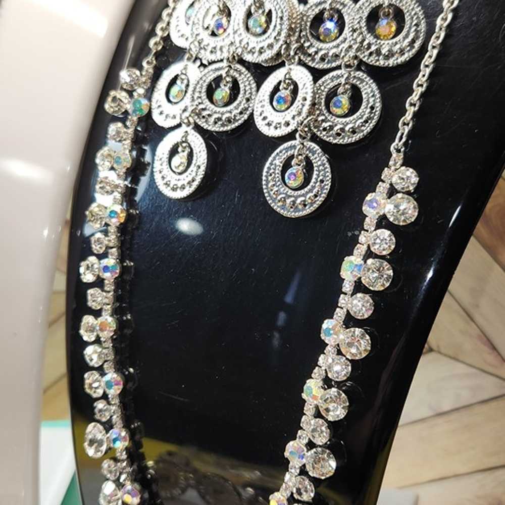 #2123, STUNNING VINTAGE RHINESTONES AND CRYSTAL J… - image 4