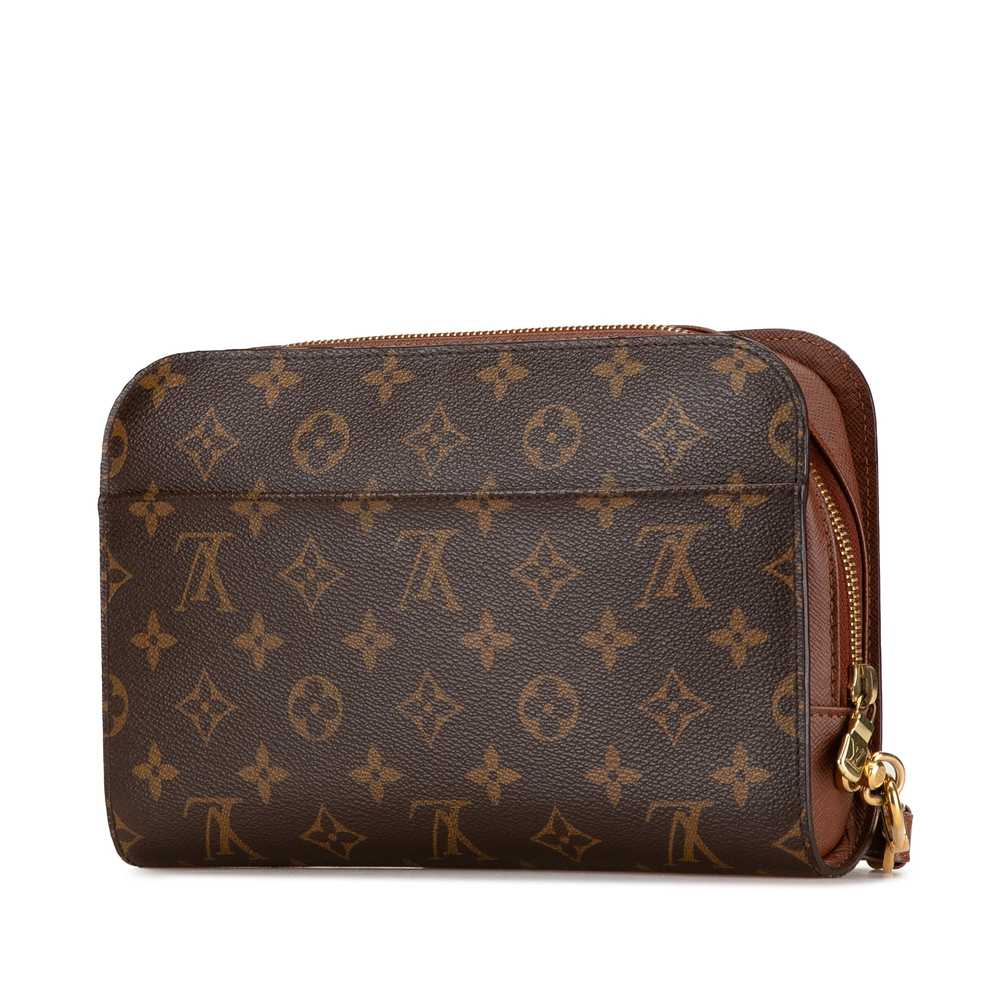 Brown Louis Vuitton Monogram Orsay Clutch Bag - image 2