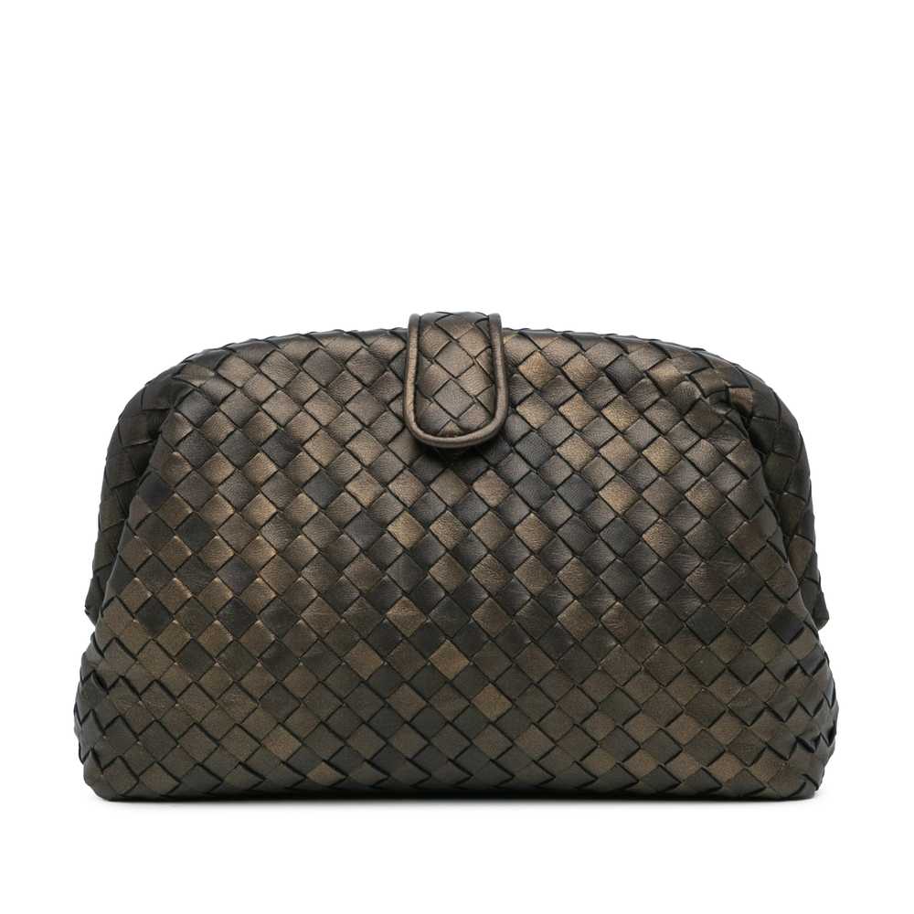 Brown Bottega Veneta Small Nappa Intrecciato The … - image 1