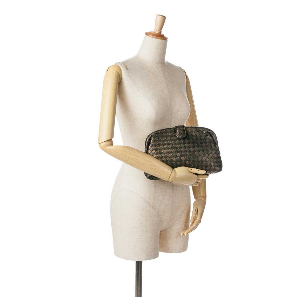 Brown Bottega Veneta Small Nappa Intrecciato The … - image 9