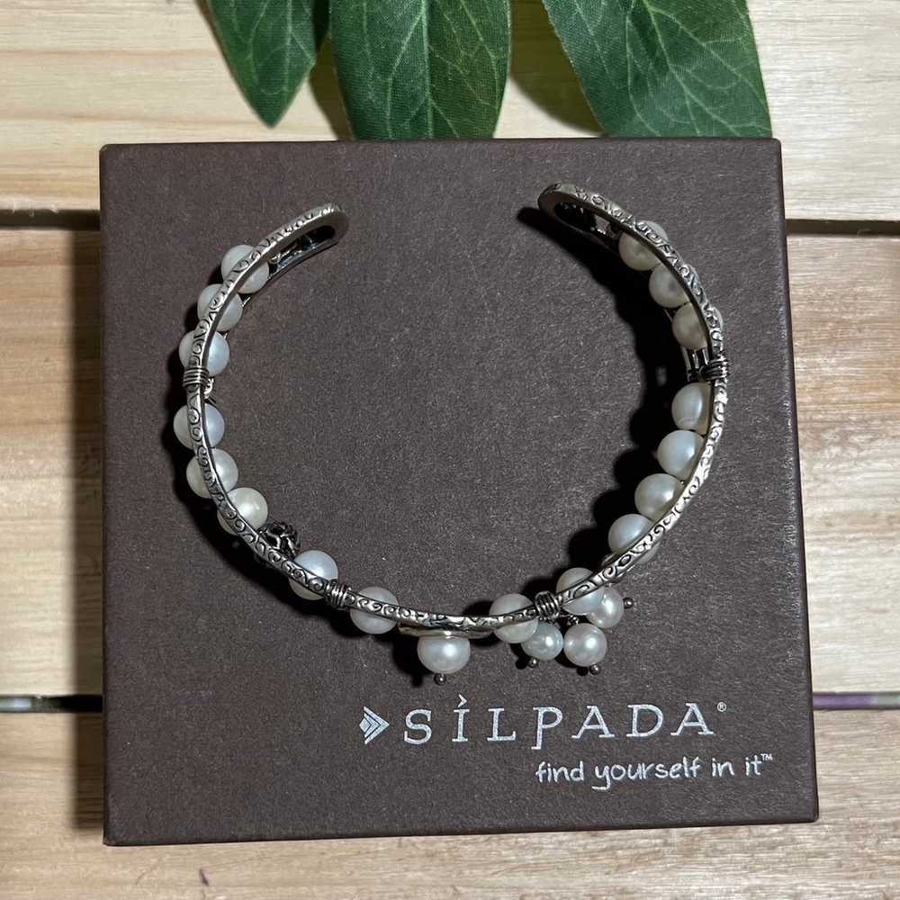 Silpada B2310 Pearls of Wisdom Sterling Silver Pe… - image 2