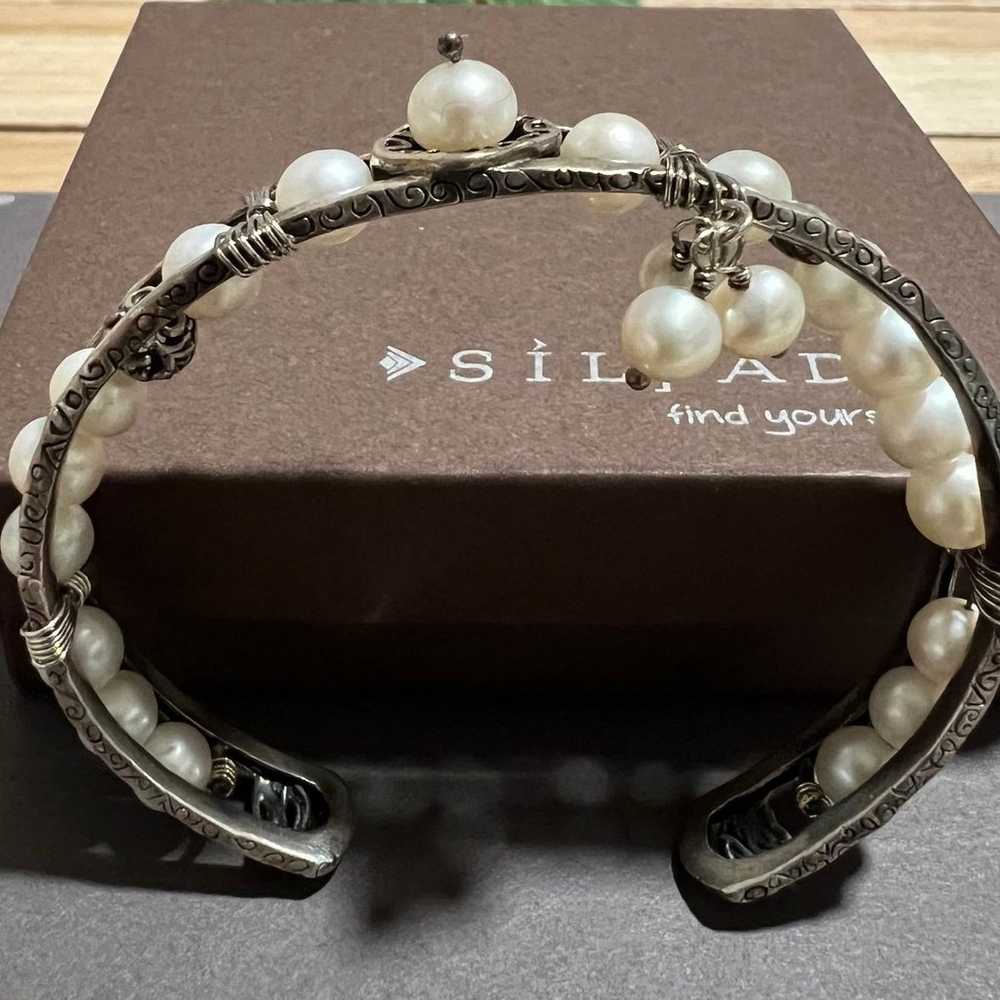 Silpada B2310 Pearls of Wisdom Sterling Silver Pe… - image 4