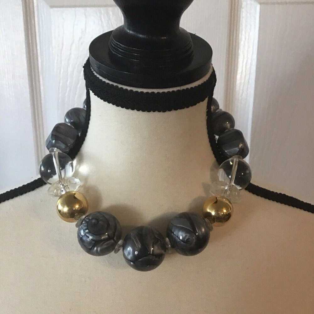 Designer VintageCadoro Statement Collar Necklace - image 1