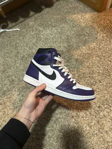 Jordan Brand × Nike Air Jordan 1 Court Purple Size