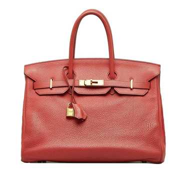 Hermès Birkin 35 leather handbag