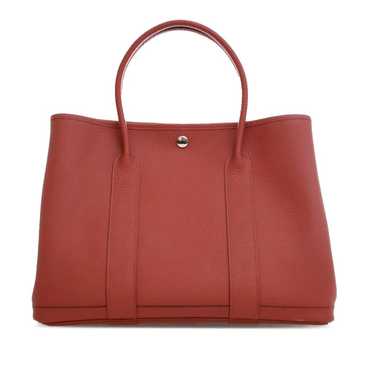 Hermès Garden Party leather tote