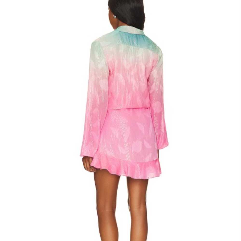 Rococo Sand Mini Dress in Ombré Pink L - image 3