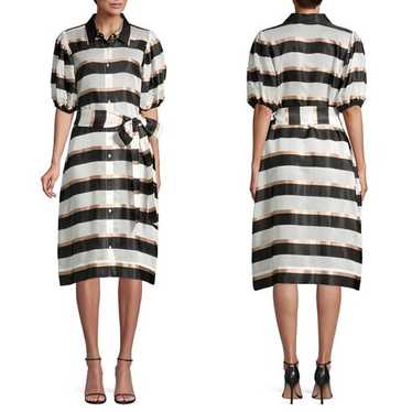 Lisa Marie Fernandez Puff Sleeve Dress