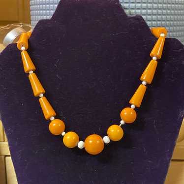 Vintage Bakelite Necklace - image 1